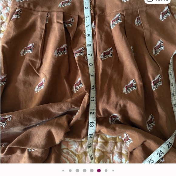 FARM Rio Caramel Embroidered
Horses Trousers - Picture 8 of 9